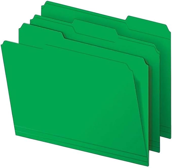 Staples File Folders, Letter Size, 1/3‑Cut Tabs, Heavy‑Duty Paper Stock - Image 4