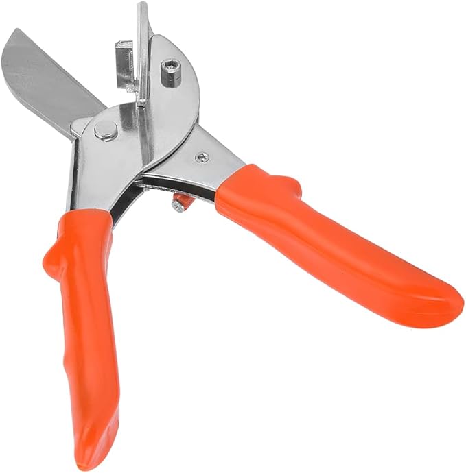 Garosa Miter Shear Multifunctional Trunking Trim Cutter 45 to 135° Angle Adjustable Quarter Round Cutting Tool Trunking Tube Trim Scissor for Angular Cutting Moulding Trim-DeskLoop Office
