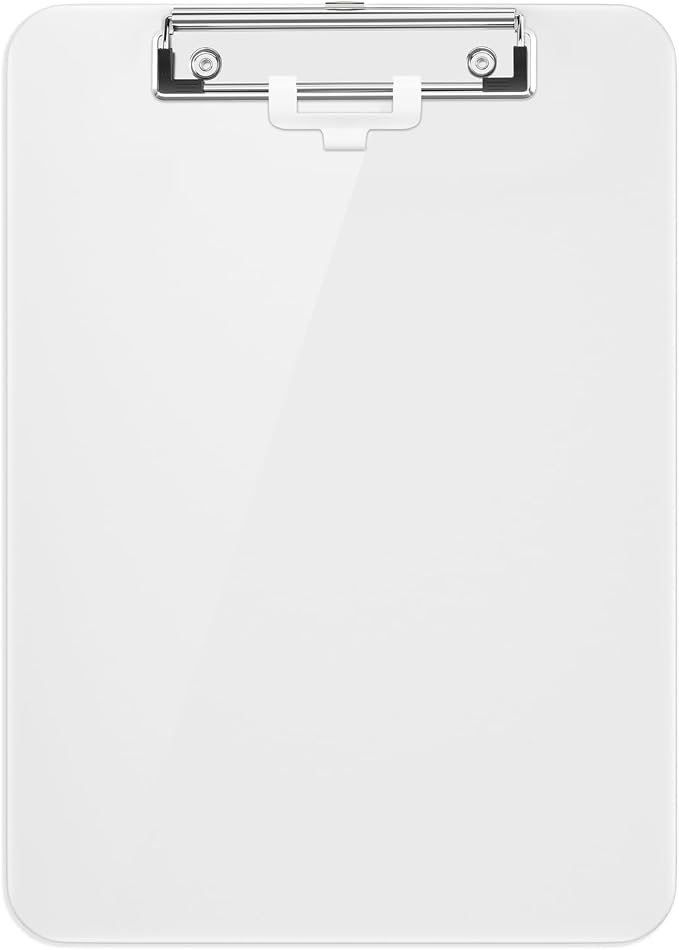 Hongri Plastic Clipboard, A4 Letter Size Clipboards by Hongri