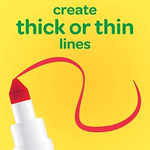 Crayola Super Tips Marker Set, Fine Point Washable Markers, Teacher Must Haves - Image 6