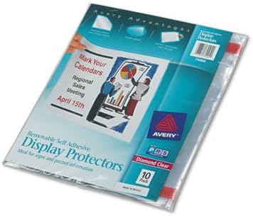 Avery Self-Adhesive Wall and Door Communication Display Protectors, 10 Clear - Image 4