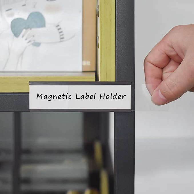 C Channel Magentic Label Holders 2x5.5 Inches - Image 8