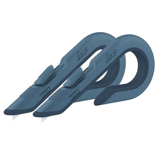 Slice Box Cutter, Heavy Duty Utility Knife, Safe Ceramic Blade Lasting 11x by SliceInc