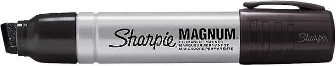 Sharpie Magnum Permanent Markers, Oversized Chisel Tip, Teacher Supplies - Image 3
