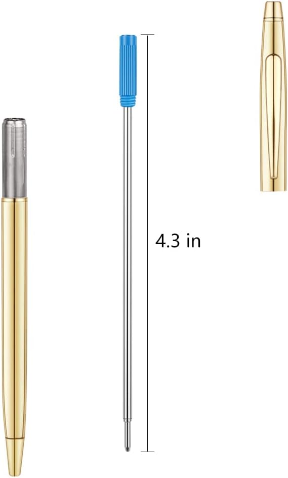 Unibene Cross Compatible Ballpoint Pen Refills 20 Pack, 1.0mm Medium Point-10 - Image 4