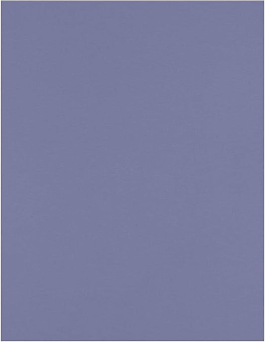 LUXPaper 8.5" x 11" Paper | Letter Size | Wisteria Purple | 80lb. Text | 50 Qty by LUXPaper