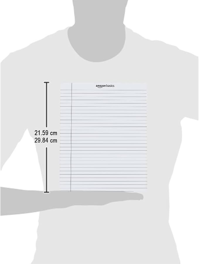 Amazon Basics Legal/Wide Ruled 8-1/2 by 11-3/4 Legal Pad - Image 5
