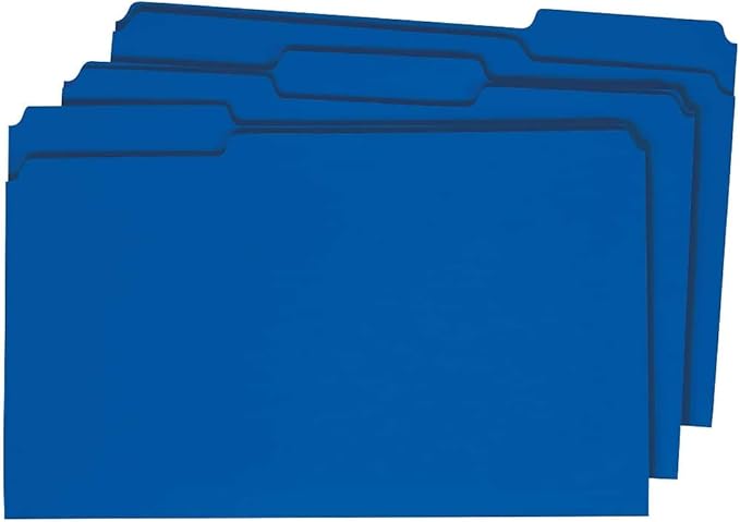 Staples File Folders, Legal Size, 1/3‑Cut Tabs, Heavy‑Duty Paper Stock - Image 4
