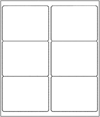 9527 Product 6-UP Shipping Labels, 3-1/3" x 4" Address Labels 150 Labels by 9527+Product