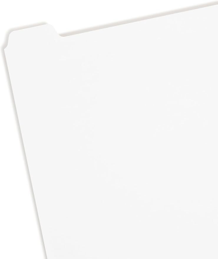 Smead Binder Dividers for 3 Ring Binders, 12 Pack, 8-Tab Dividers, Write On Tabs - Image 3