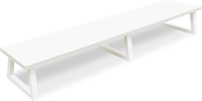 TEAMIX White Dual Monitor Riser by TEAMIX