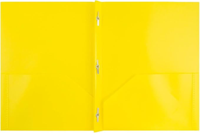 JAM PAPER Plastic Color POP Folders - Image 7