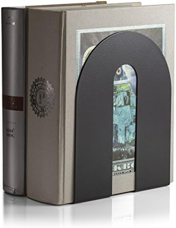 Officemate Bookends, Heavy Weighted 10-inch Steel by Officemate