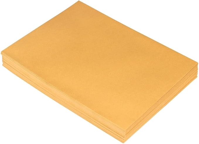 LUXPaper 9 x 12 Open End Envelopes | Peel & Press | Brown Kraft | 28lb. Text | - Image 5