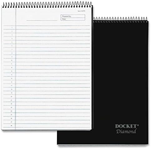 TOPS Docket Diamond Premium Stationery Wirebound Tablet, 8.5 x 11.75 Inches - Image 5