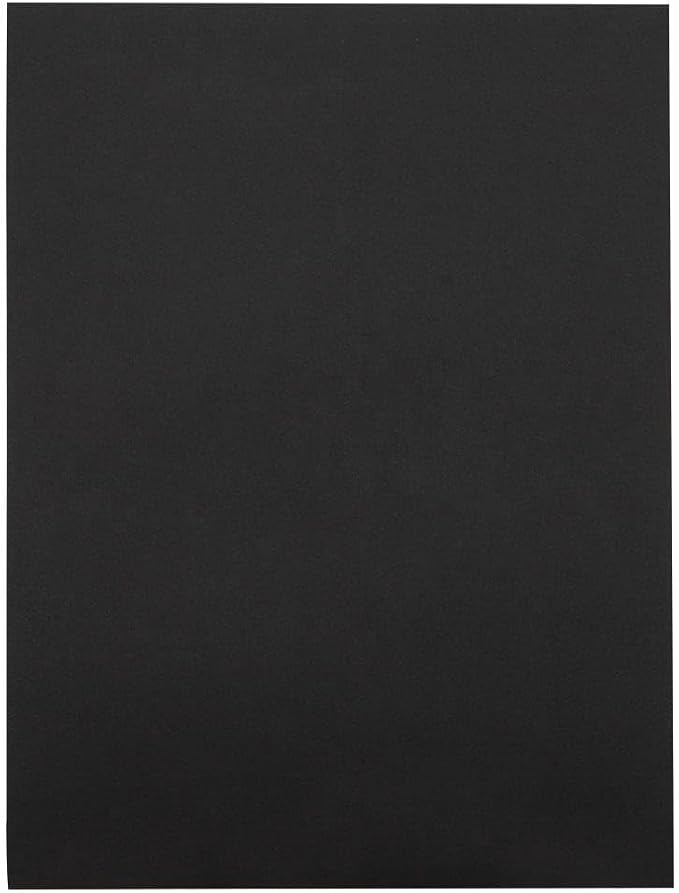 LUXPaper 9 x 12 Open End Envelopes | Peel & Press | Midnight Black | 80lb. Text - Image 3