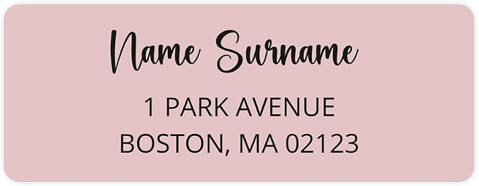 Dotty about Paper Personalized Blush Pink Colorblock - Image 5