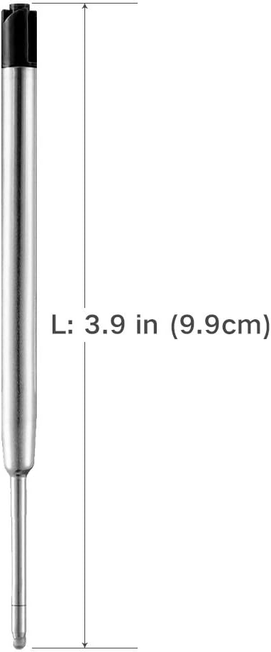 ChaoQ, Replaceable Ballpoint Pen Refills, 1mm Medium Tip - Image 2