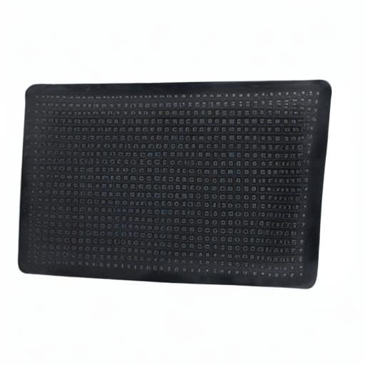 Guardian Flex Step Antifatigue Floor Mat, Rubber, 2'x3', Black-DeskLoop Office