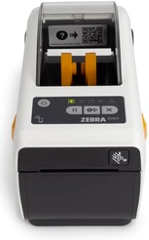 Zebra Thermal Transfer Printer (74M) ZD611, Color Touch LCD; 300 dpi, USB, USB Host, Ethernet, 802.11ac, BT4, USA/Canada, US Cord, Swiss Font, EZPL-DeskLoop Office
