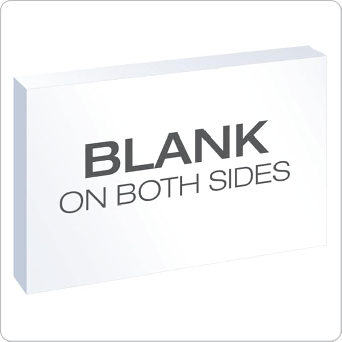 Oxford Blank Index Cards - Image 2