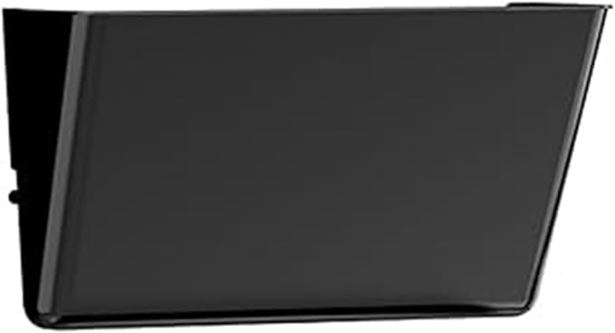 MINDEPOT 1 Pockets Acrylic Wall File Organizer, Plastic Hanging Wall File Holder by MINDEPOT