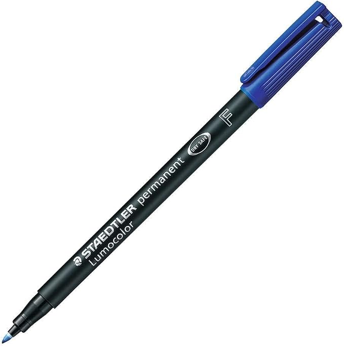 STAEDTLER Lumocolor Permanent Universal Pen: Box of 10 Permanent Markers by Staedtler