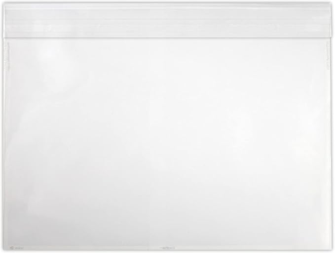 LUXPaper 9 x 12 Booklet Envelopes | Peel & Press | Crystal Clear | 3.5 Mil | 1 - Image 2