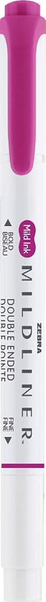 Zebra Pen Mildliner Dual-Tip Highlighters, Broad and Fine Tips, No Bleed - Image 2