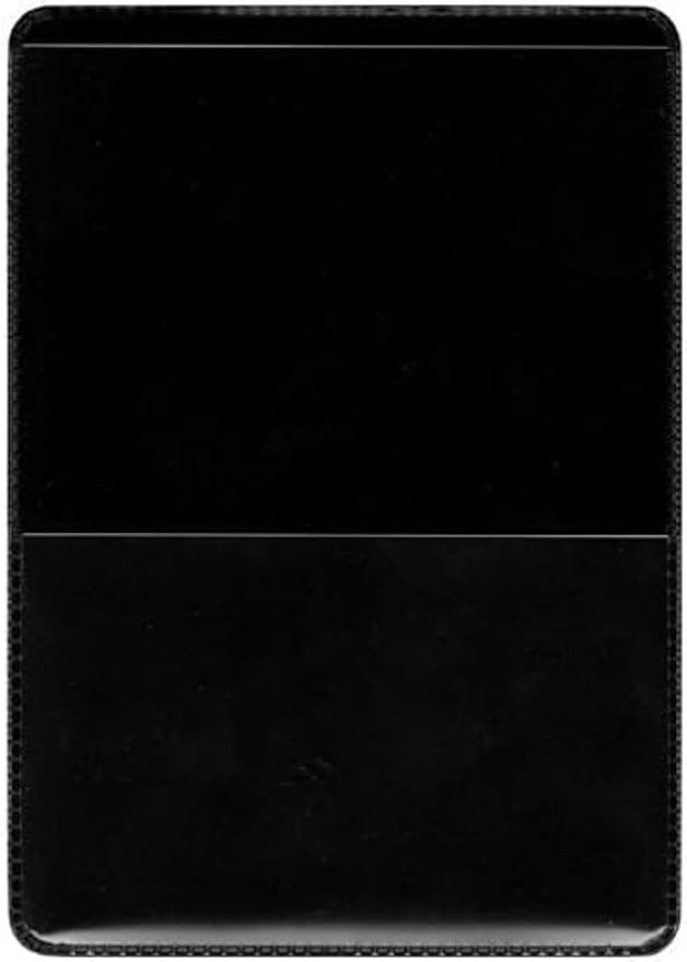 StoreSMART - Ebony Black Back Auto Insurance & ID Card Holder - 5 Pack by StoreSMART