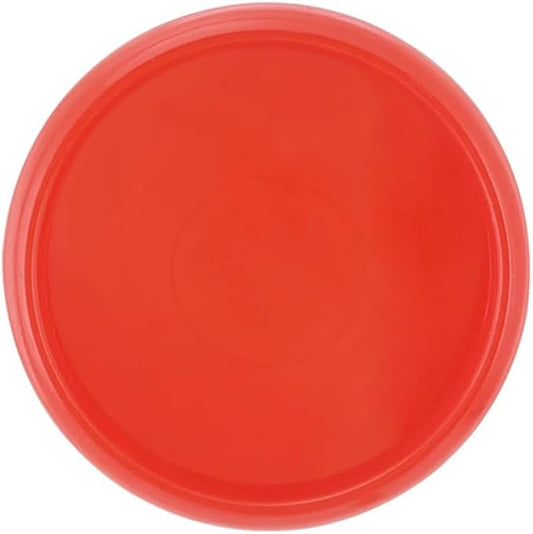 100PCS Discbound Notebook Accessories Expansion Planner Discs Binder Rings Loose-Leaf Plastic Book Binding Disc(Red,1.25"(32 mm)