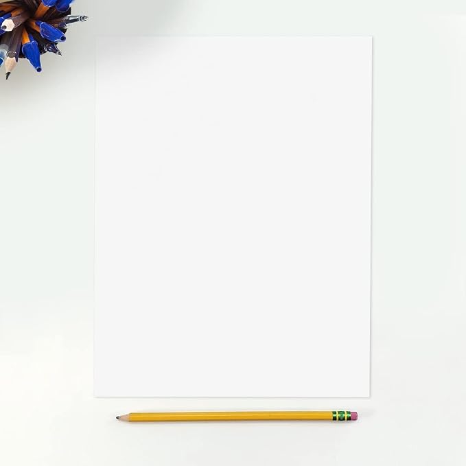 LUXPaper 8.5" x 11" Classic Crest Paper | Letter Size | Brilliant White | 70lb. - Image 3