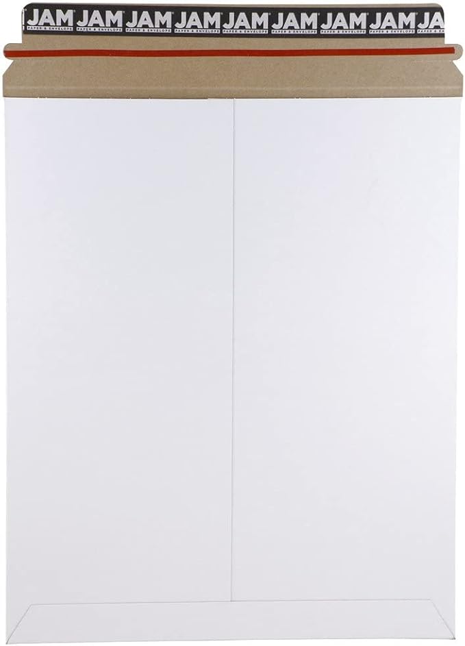 JAM PAPER Stay-Flat Photo Mailer Envelopes by JAMPaper