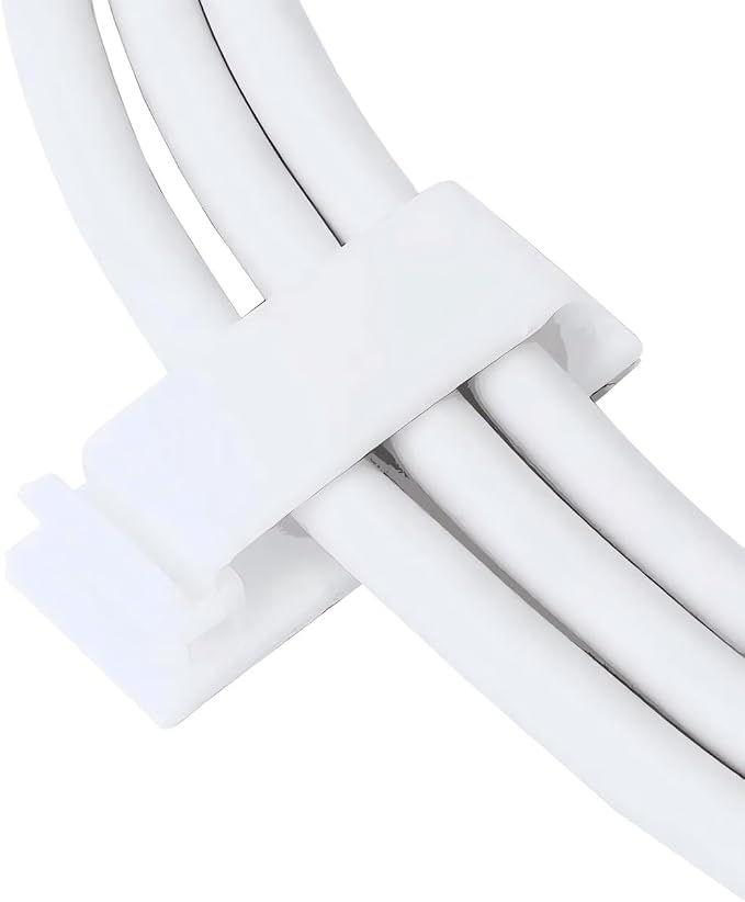 Cable Clips, Ethernet Cable Organizer, Conwork Adhesive Wire Management Clamps by Conwork
