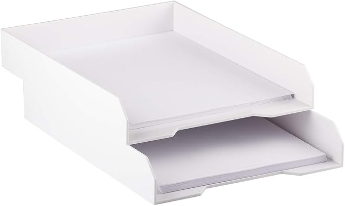 JAM PAPER Stackable Paper Trays - Image 3