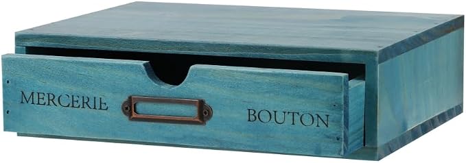 Wooden Storage Box Apothecary Drawers Vintage Wooden Drawers Wood Desktop by Unknown