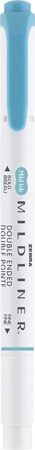 Zebra Pen Mildliner Dual-Tip Highlighters, Broad and Fine Tips, No Bleed - Image 2