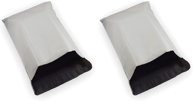 5 EcoSwift 19 x 24 White Poly Mailers Size #8 Self Sealing Bulk Packaging by EcoSwift