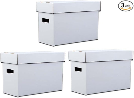 ANDPLAY 3 PCS Comic Book Storage Comic Book Box Holds 150-175 Comics by ANDPLAY