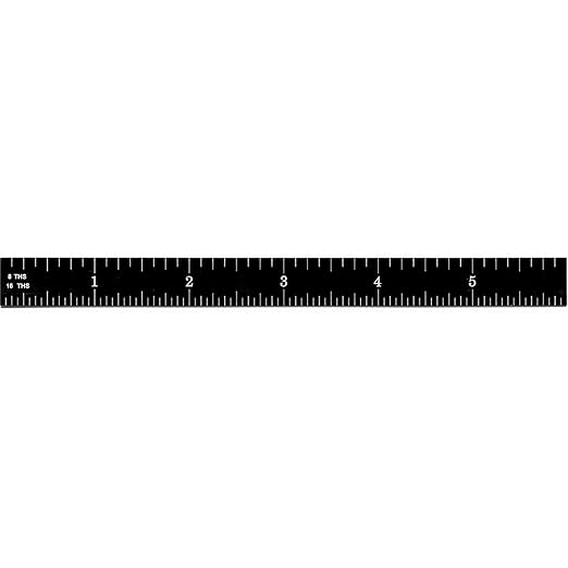 PEC Tools 12" Stainless Steel Flexible Metal Ruler - Image 3