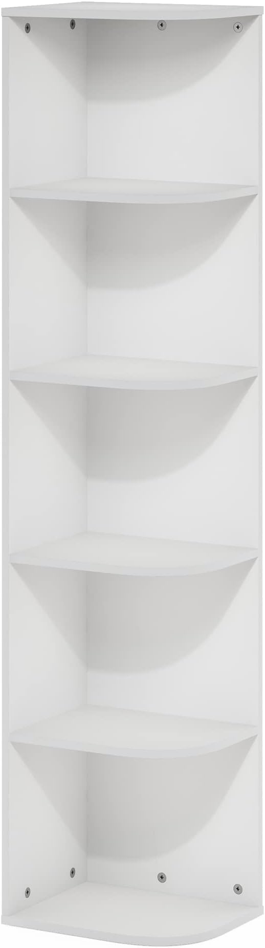 Furinno PASIR Book Shelf, 5-Tier Corner Bookshelf - Image 7