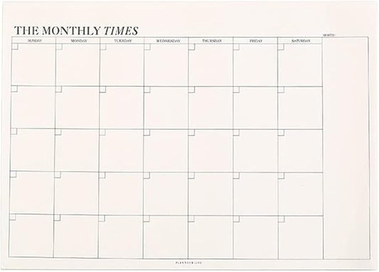 60 Page Schedule Planning Notepad, 245175 mm Tear-Off Sheets Weekly Planner by Unknown