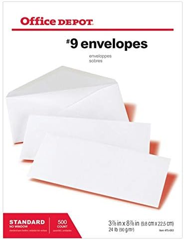 Office Depot All-Purpose Envelopes, Box Of 500 - Image 5