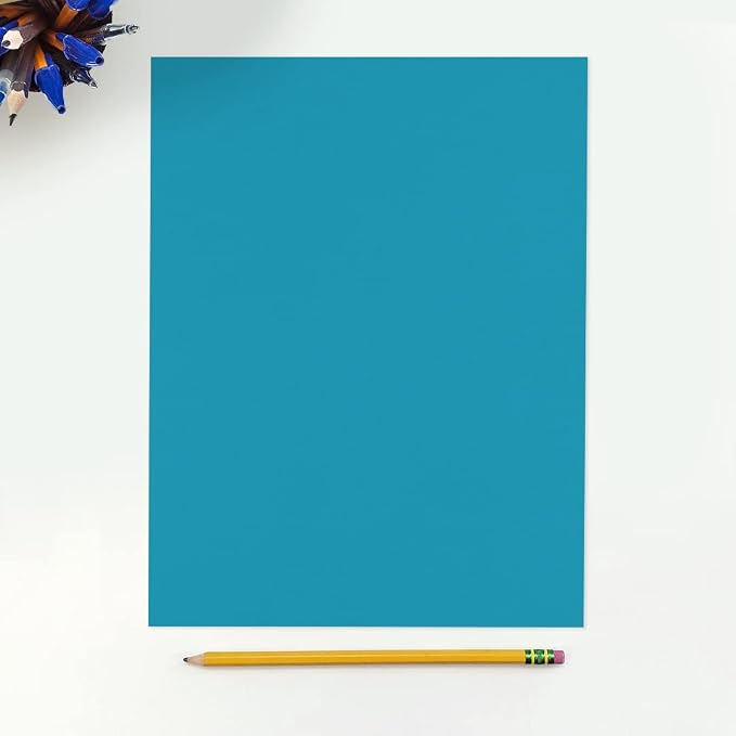 LUXPaper 8.5" x 11" Paper | Letter Size | Bright Blue | 60lb. Text | 500 Qty - Image 3