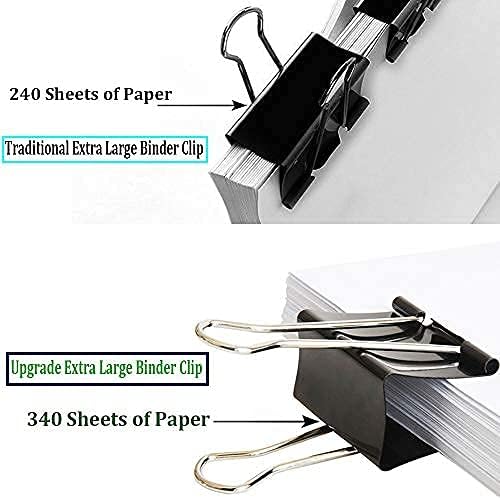 Ufmarine Extra Large Binder Clips 2.4 Inch Length, Jumbo Binder Clips - Image 6