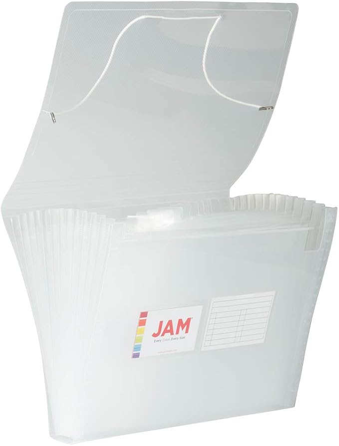 JAM PAPER Accordion Folders by JAMPaper