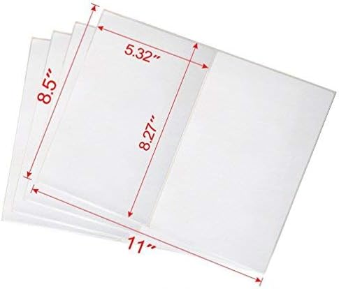 Shipping Label with Rounded Corner, 8.5 x 5.5 Inches Half Sheet Self Adhesive - Image 5