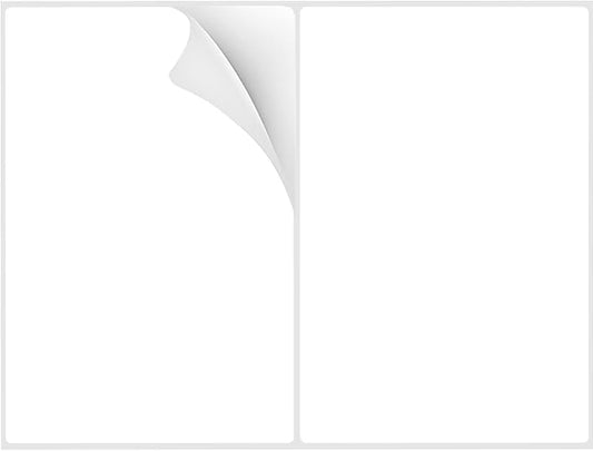 8-1/2"×5-1/2" Shipping Labels 60 Labels Sticker Paper by Batrical