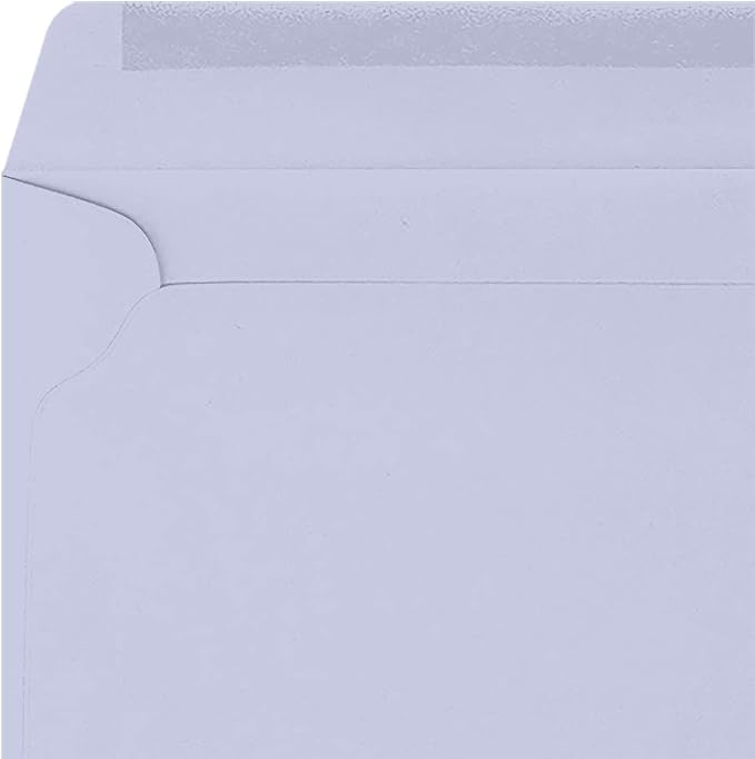 LUXPaper 9 x 12 Booklet Envelopes | Lilac Purple | 80lb. Text | 50 Qty - Image 4