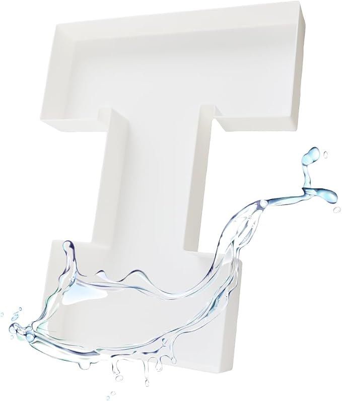 Plastic Fillable Letter Charcuterie Box, 10in Reusable Alphabet Shaped Tray - Image 5